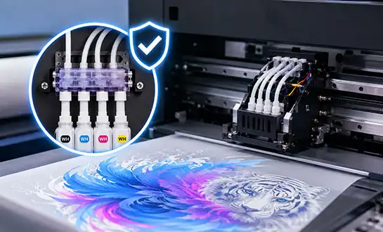 How to Prevent White Ink Clogging in DTF Printers with Ink Circulation Systems